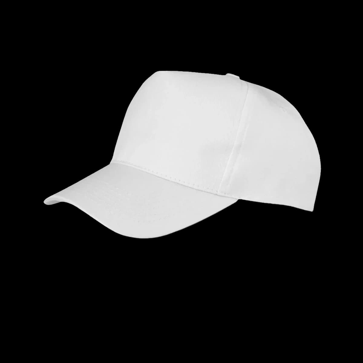 Result Boston 5 Panel Printers Cap — front