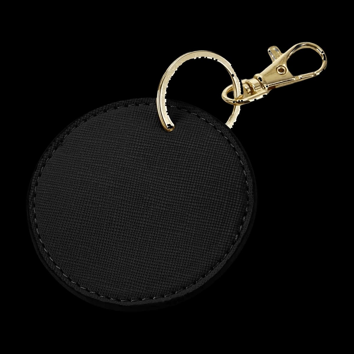 BagBase Boutique Circular Key Clip — front