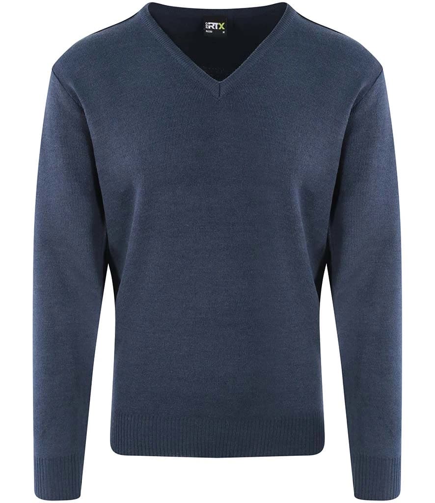 Pro RTX Pro Acrylic V Neck Sweater — front